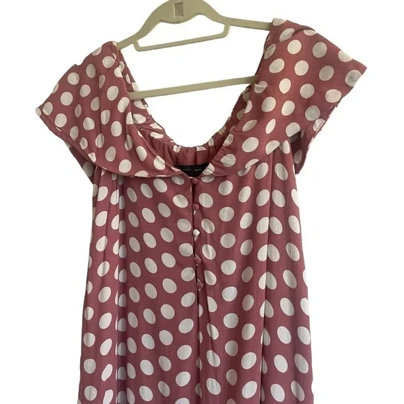 House of Harlow 1960 x Revolve Lark Dress, Mauve, Size M - Picture 5 of 10